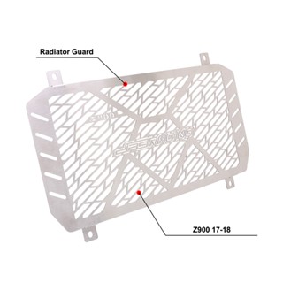 Jfg การ์ดหม้อน้ําแข่งรถ สําหรับ Z900 2017-2018