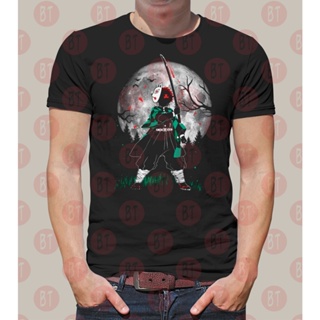 Japan Anime Demon Slayer Moon Slayer Funny Unisex Gildan Premium S to 5XL Men Graphic T-shirt_08