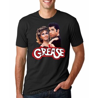 Lyzh เสื้อยืดลําลอง แขนสั้น พิมพ์ลาย Grease Travolta Oliva Newton John Bee Gees Andy Gib Avalon แฟชั่นฤดูร้อน