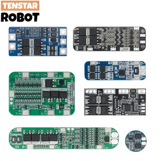 บอร์ดชาร์จแบตเตอรี่ลิเธียม 2S 3S 4S 5S Li-ion 18650 PCB BMS 5A 10A 15A 20A 30A