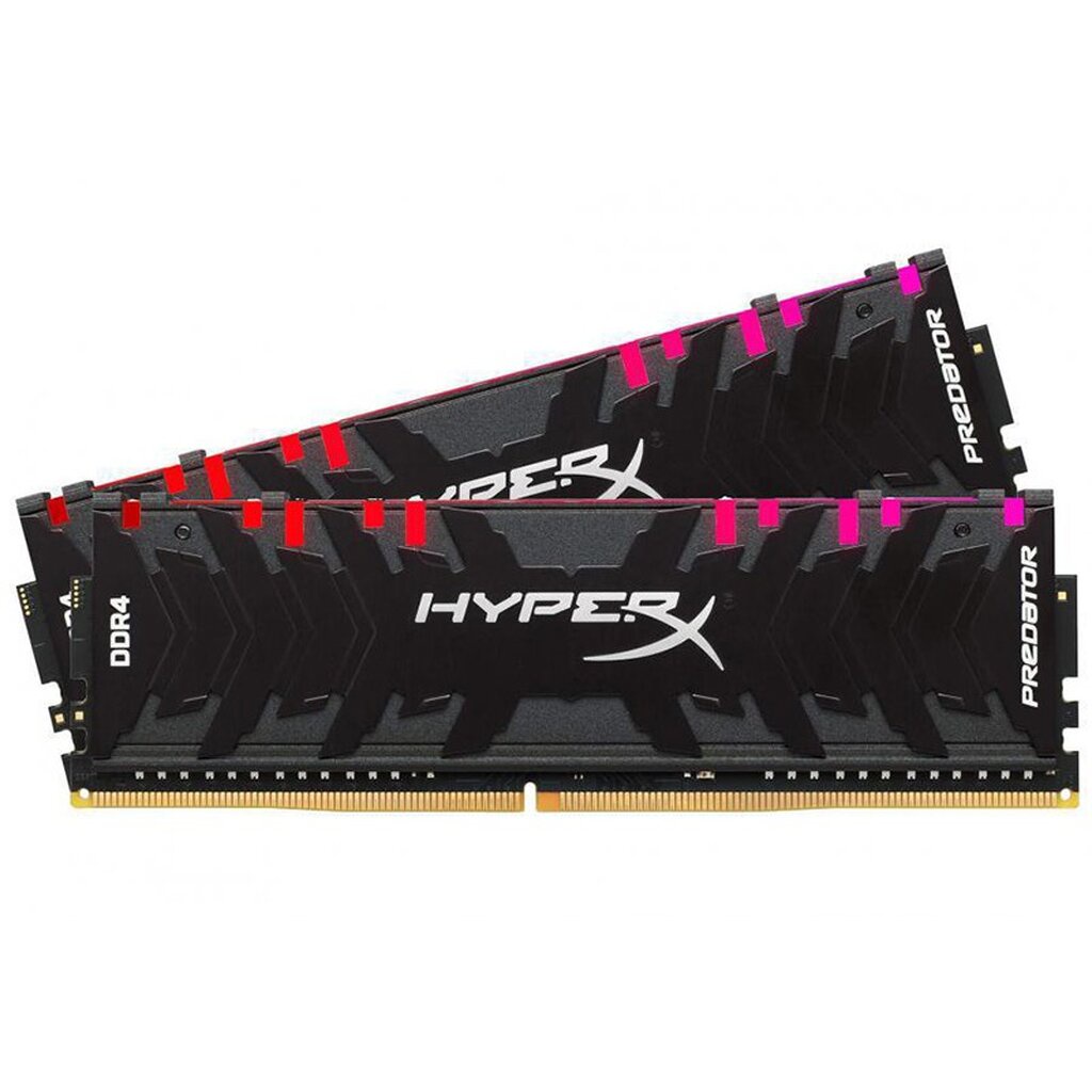 ⚡️กรุงเทพฯด่วน1ชั่วโมง⚡️ KINGSTON HYPERX PREDATOR RGB HX432C16PB3AK2/16 8GBX2 DDR4/3200 RAM PC แรมพี