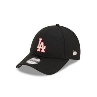 New Era หมวกรุ่น 9FORTY SNAP LOS ANGELES DODGERS BLACK SCARLET BLACK