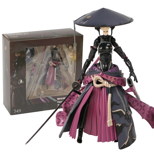 15ซม. Figma 549# RONIN Falslander Neco #621 SAMURAI Machine Girl PVC Action Figure