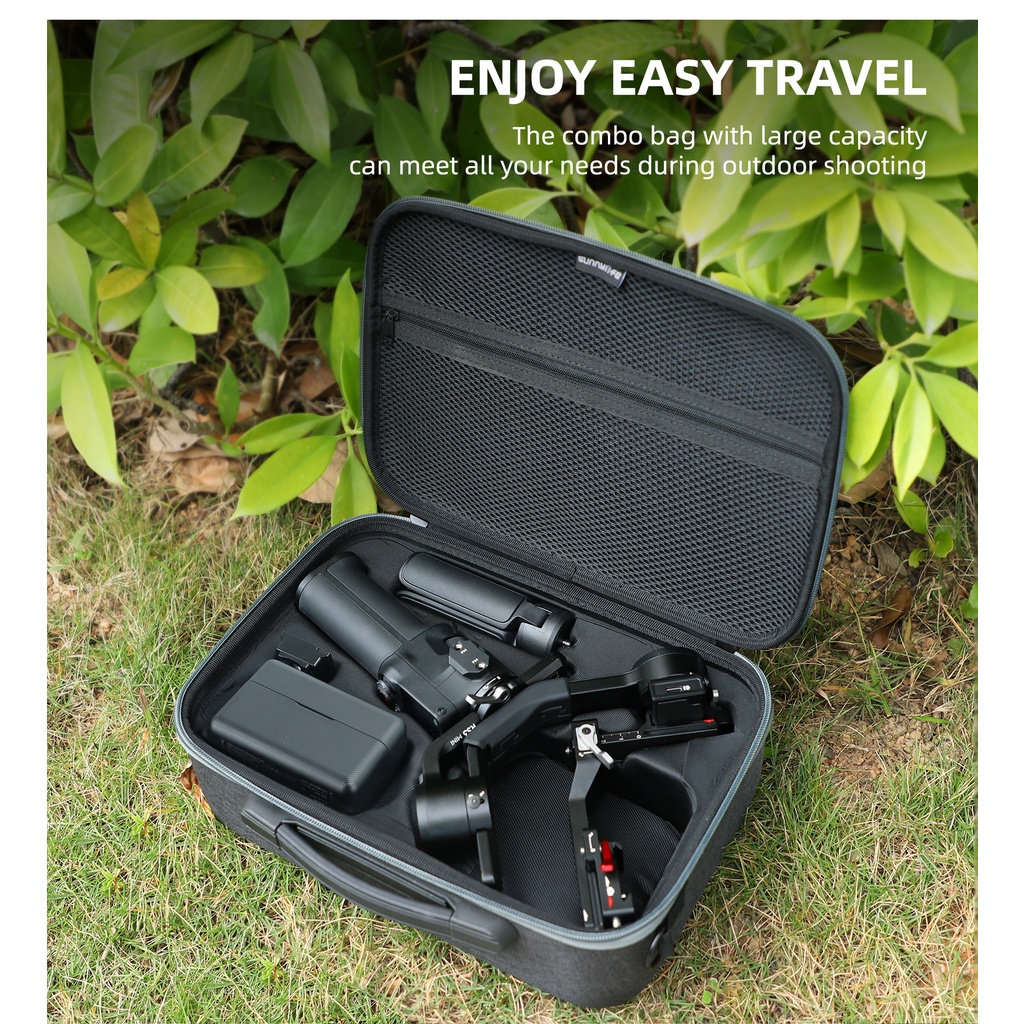 กระเป๋าถือ กระเป๋าสะพายไหล่ ขนาดพกพา กันน้ํา สําหรับ Romin RS 3 Mini Gimbal DJI RS 3 Mini