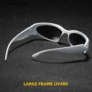 Peacellow Dropshipping UV400 Y2K แว่นตากันแดดแฟชั่น หลากสีสัน สไตล์วินเทจ 400 งอ TH