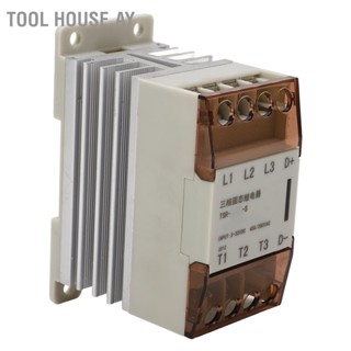 Tool House.ay โซลิดสเตตรีเลย์ SSR 90-250V AC Input to 24-380V Output อุปกรณ์เสริมสำหรับระบบควบคุมภายในบ้าน