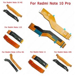 For Xiaomi Redmi Note 10 Pro Max 10S 11 5G 11S Mainboard Spare Parts Connector New Original Ribbon Main Board Replacement Repair PCB Dock Socket Motherboard Flex Cable