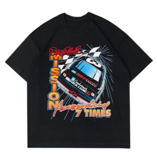 oversize T-shirt เสื้อยืด ลาย Nascar RUMBLE | Dale EARNHARDT | Mission 7 เวลา | ชุดแข่งรถ | เสื้อยืด ลายรถแข่ง | รองเท้า