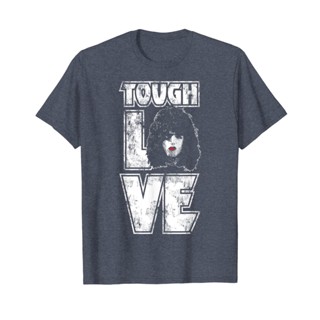 Yuanl5 {พร้อมส่ง เสื้อยืดแขนสั้นลําลอง ผ้าฝ้าย 100% พิมพ์ลาย Kiss Tough Love Paul พลัสไซซ์ ไซซ์ XS-6XL ของขวัญวันเกิด สํ