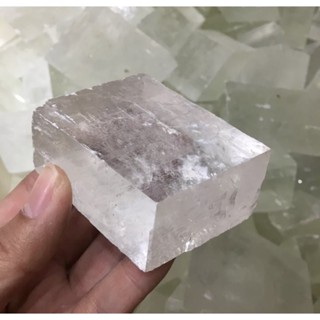 1 Pc Genuine white Calcite cube Stone Rough Stone / Top High Quality Rough Stone / Raw Stone For Healing Chakra