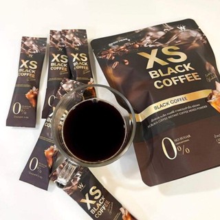 ราคาต่อถุง เอ็กซ์เอส แบล็คคอฟฟี่ กาแฟวิงค์ไวท์ WINK WHITE XS BLACK COFFEE 1 ถุง 10 ซอง