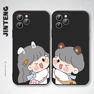 เคสโทรศัพท์มือถือแบบนิ่ม Tpu ลายกระต่าย หมี สําหรับ Realme 9 8 7 6 5 3 Pro Pro+ 9i 8i 7i 6i 6S 5i 5S 5G