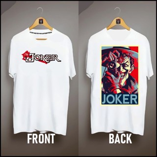 เสื้อแฟชั่นผญ2022 อื่นๆ - JOKER ❤FRONTAND ด้านหลังเสื้อยืดเสื้อที่กําหนดเองสําหรับผู้ชายเสื้อยืดสําS-5XL_03