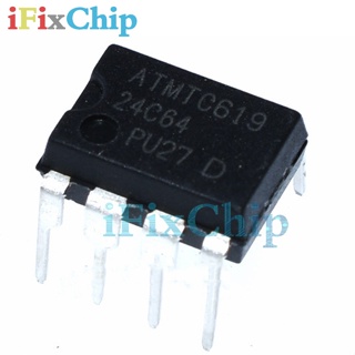 วงจรรวม DIP-8 EEPROM AT24C64A 24C64A 24C64 AT24N64 (512x8) 4K 1.8-5.5 10 ชิ้น