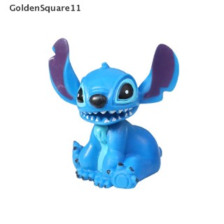 Goldensquare โมเดลฟิกเกอร์ รูปการ์ตูนดิสนีย์ Stitch ขนาดเล็ก สําหรับตกแต่งเค้ก