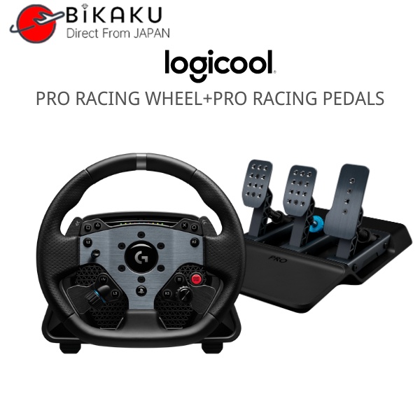 🇯🇵【Direct From Japan】Logitech G Pro Racing Wheel PRO RACING PEDALS For Pc/playstation Ps4/ps5 Racing Wheel Gaming Pc Controller / gaming logicooleel Gaming Pc Controller