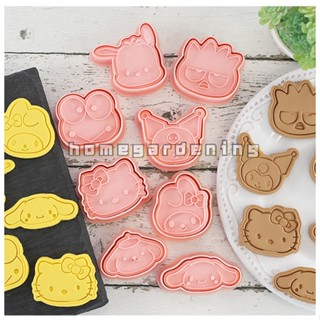 แม่พิมพ์ตัดคุ้กกี้ บิสกิต ลายการ์ตูน Melody Kuromi HelloKitty 3D DIY