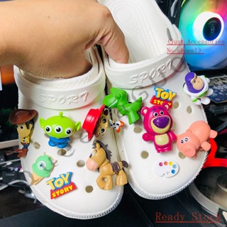 Toy Story/CROCS Jibbitz set（ไม่รวมรองเท้า）Jibbitz Set จิ๊บบิทตัวติดรองเท้า ชุดตกแต่งรองเท้า ลายการ์ตูนน่ารัก ลายน่ารักๆ ตัวติด 3 มิติ