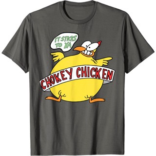 HOT ITEM!!Family Tee Couple Tee Nickelodeon Rockos Modern Life Chokey Chicken T-Shirt_02