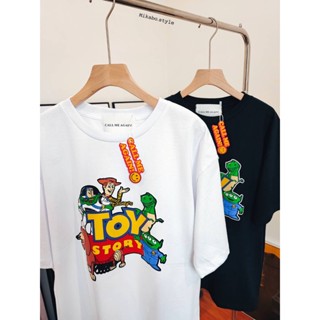 เสื้อยืดโอเวอร์ไซส์ CALL ME AGAIN ลาย TOY STORY  สินค้ามือ 1 พร้อมส่ง_05