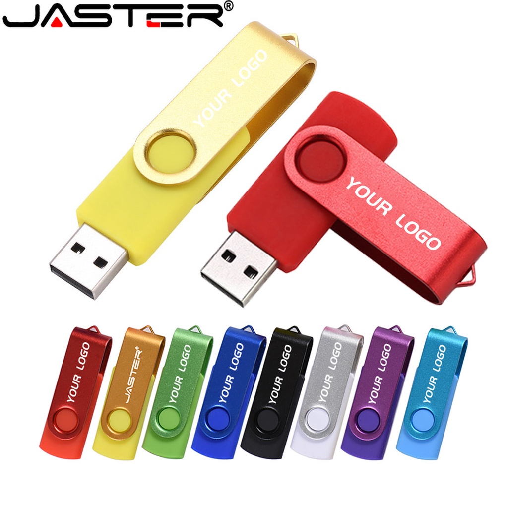 Jaster แฟลชไดรฟ์ USB 2.0 64GB 32GB 16GB 8GB 4GB กันน้ํา สําหรับเด็ก