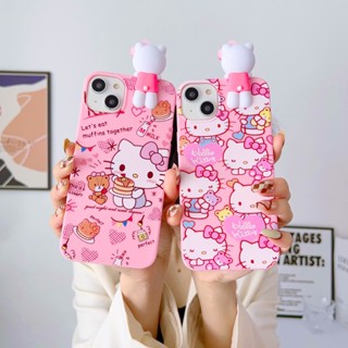 เคสโทรศัพท์มือถือ ซิลิโคนนุ่ม ลายการ์ตูนเฮลโลคิตตีน่ารัก สําหรับ Huawei Y6 Pro 2019 Y6 2019 Y6P Y7P Y6s