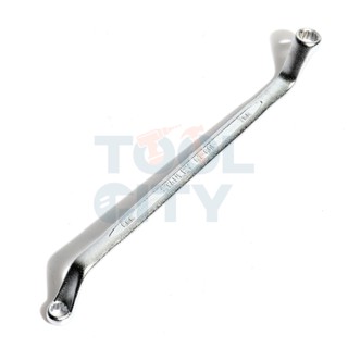 STANLEY ประแจแหวน 75 องศา Offset Ring Wrenches ขนาด 6x7 - 30x32 วัสดุโครม-เวเนเดียม (CR-V)