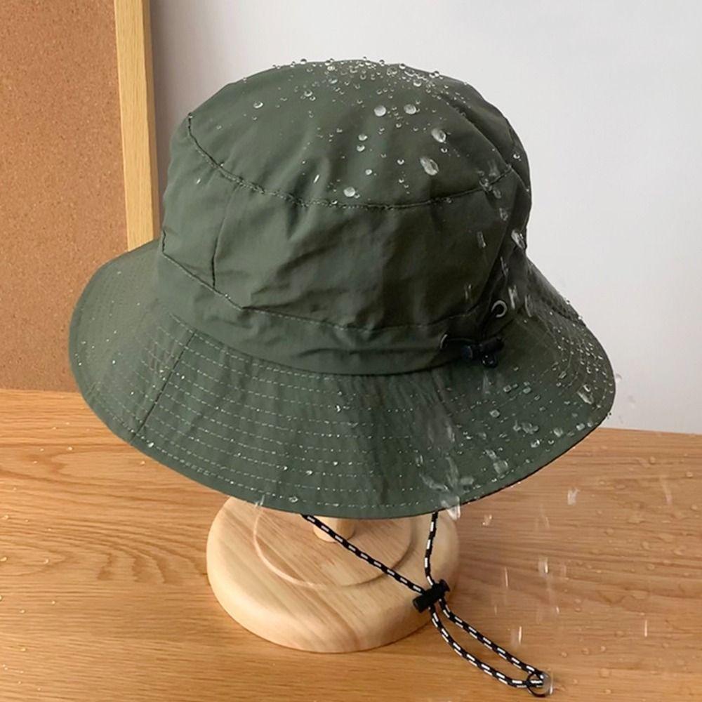 Ryeighton หมวกตกปลา Camping เดินป่าปีนเขากันน้ํา Quick-drying Sun Protection Sun หมวก