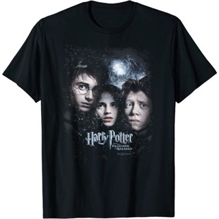 เสื้อยืดพิมพ์ลายแฟชั่นเสื้อยืด พิมพ์ลายโปสเตอร์ Harry Potter Prisoner of Azkaban แฟชั่นสําหรับผู้ชาย และผู้หญิง_12