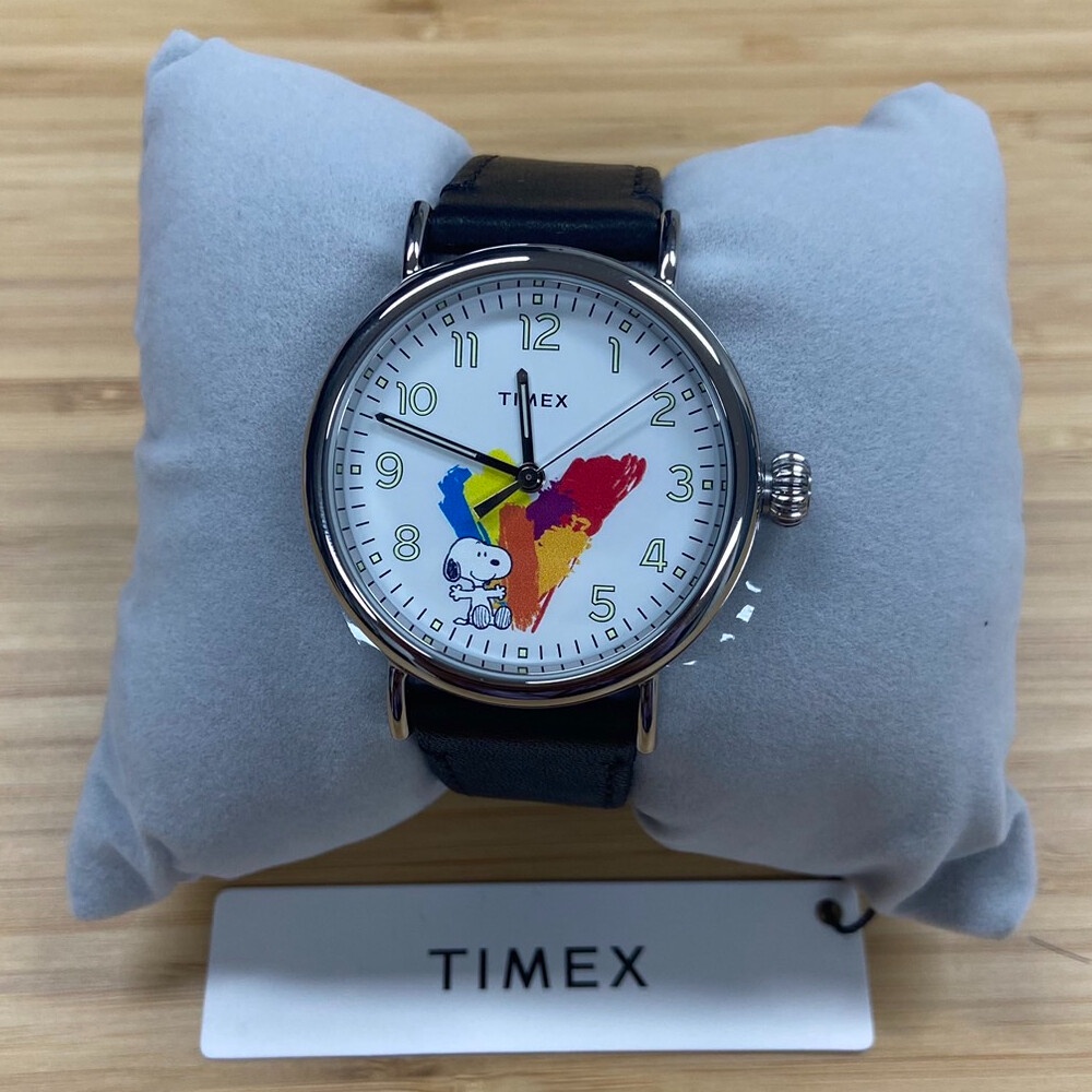 Timex TW2V60900 WATERBURY STANDARD นาฬิกาข้อมือผู้ชาย สายหนังสีดำ หน้าปัด 40 มม. - รูปที่ 3