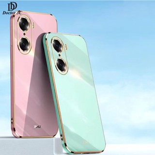 เคสโทรศัพท์มือถือ TPU ใส 6D กันกระแทก ป้องกันเลนส์ หรูหรา สําหรับ Realme 11 10 Pro Plus Pro+ 4G 5G 2023