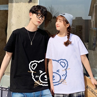 [XS-3XL] Cute Right Left Puzzle Teddy Bear Couple Tee Adult T-shirt Matching Outfits_02