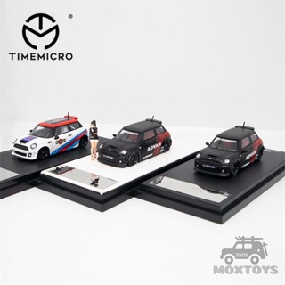 โมเดลรถยนต์ TIME MICRO 1:64 LBWK Mini ADVAN Martini Diecast ของเล่นสําหรับเด็ก