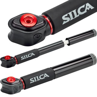 Silca หัวปั๊มลมยางจักรยาน ขนาดเล็ก แบบพกพา 120psi