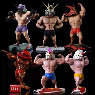 Gundam Figure Sazabi Eva Muscle Anime Ornaments Birthday Gift Decor Collection