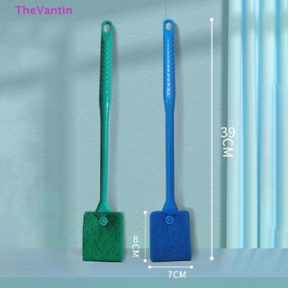 Thevantin แปรงฟองน้ําเซรามิค คุณภาพสูง สําหรับทําความสะอาดกระจก ตู้ปลา อ่างอาบน้ํา ห้องน้ํา