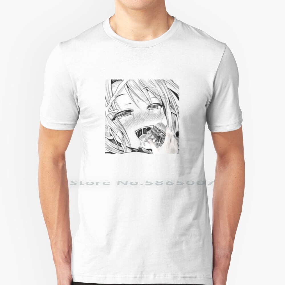 [S-5XL]Delicious Burger T Shirt 100% Cotton Happy Subway Hentai Anime Tv Trend Food Nsfw Sandwich Co