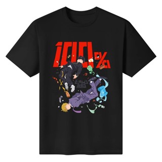 Mob Psycho 100 Manga 2023 Oversized T Shirt for Men Anime Tshirt Cotton Tee Unisex_08