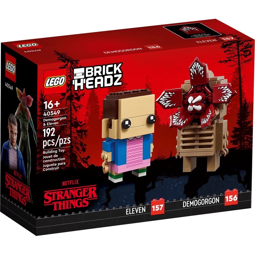 LEGO BrickHeadz 40549 Demogorgon & Eleven ✿ กล่องสวย พร้อมส่ง ของเเท้ 100% ✿
