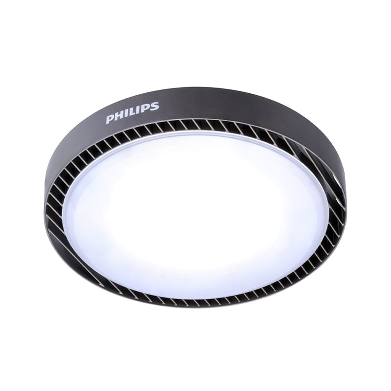 โคมไฟไฮเบย์ LED 145 วัตต์ Daylight PHILIPS รุ่น BY239P(145W) ขนาด 37.6 x 38.2 x 10.6 ซม. สีดำ
