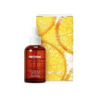 PRETTYSKIN Vitamin C Ampoule 50 ML เซรั่มวิตามินซีช่วยให้หน้าใสไร้ริ้วรอย