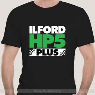 เสื้อโอเวอร์ไซ เสื้อเด็กหญิง เสื้อวันพีช - สไตล์นีซบุรุษ Tshirt Ilford Hp5 Plus แขนสั้นย้อนยุคปกติ