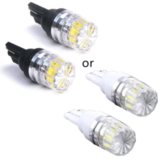 Jia หลอดไฟ LED W5W T10 แคนบัส 5 SMD สําหรับติดตกแต่งภายในรถยนต์