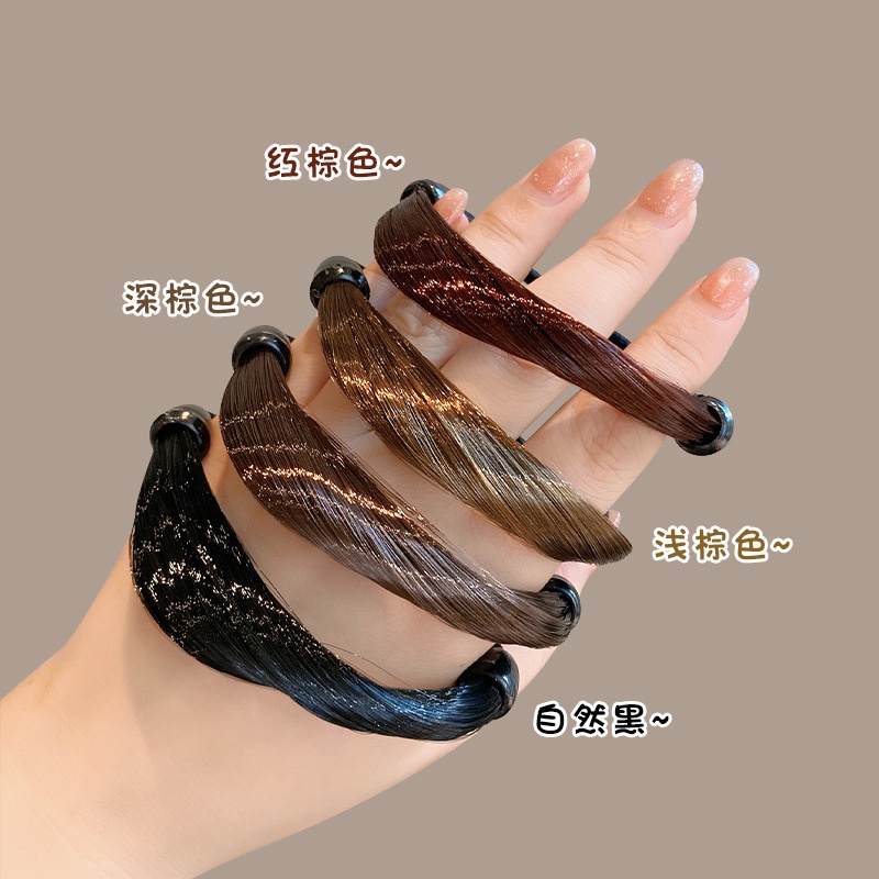[Magpie] ยางรัดผมหางม้า อินเตอร์เน็ต คนดัง ผูกผม หางม้า วิกผม เชือกรัดผม ผู้หญิง อารมณ์ เรียบง่าย สง่างาม เข้ากับทุกการแต่งกาย ยางรัดผม เกาหลี เครื่องประดับผม เชือกผม