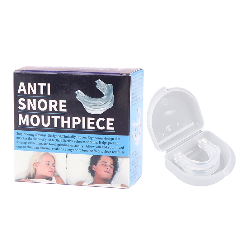 Anti Snor Bruxism Mouthpiece ฟัน Bruxism Sleeping Apnea Snoring Mouth Guards