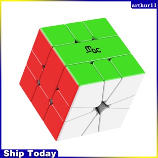 Arthur Yongjun MGC SQ1 ลูกบาศก์แม่เหล็กปริศนา ขนาด 3x3x3 ของเล่นเสริมการเรียนรู้เด็ก