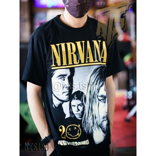 NTS 189 NIRVANA ROCK เสื้อยืด เสื้อวง เสื้อดำ สกรีนลายอย่างดี ผ้าหนานุ่ม ไม่หดไม่ย้วย NTS T SHIRT S M L XL XXL_03