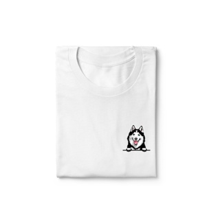 Peeking Dog Mini Design - Retriever / Shepherd / Labrador / Husky / Corgi / Pug - Dog Lover Shirt_04