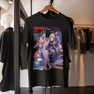 Solid Gear T-Shirt Anime Distro Honkai Impact "Bronya Zaychik HOR"_01