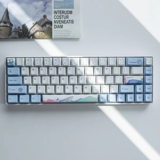 ปุ่มกดคีย์บอร์ด PBT 5 ด้าน สําหรับ rK98 Lychee g66 Gateron Ktt TTC Cherry MX